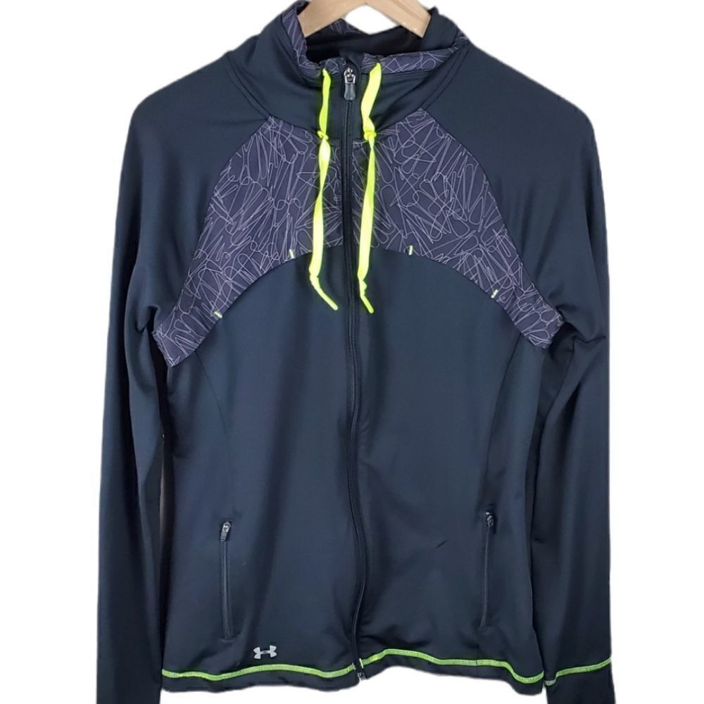 Under Armour Gray & Black Running Jacket